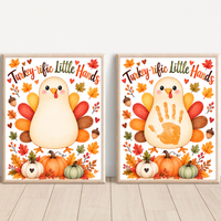 Turkey Handprint Craft for Kids | Turkey-rific Little Hands Thanksgiving Printable | Preschool Fall Keepsake