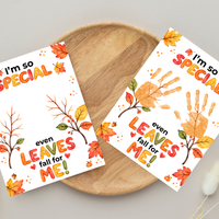 Fall Handprint Craft for Kids | I’m So Special Even Leaves Fall for Me | Autumn Preschool Keepsake