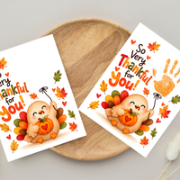 Thanksgiving Handprint Craft for Kids | So Very Thankful for You Printable | Turkey Fall Keepsake