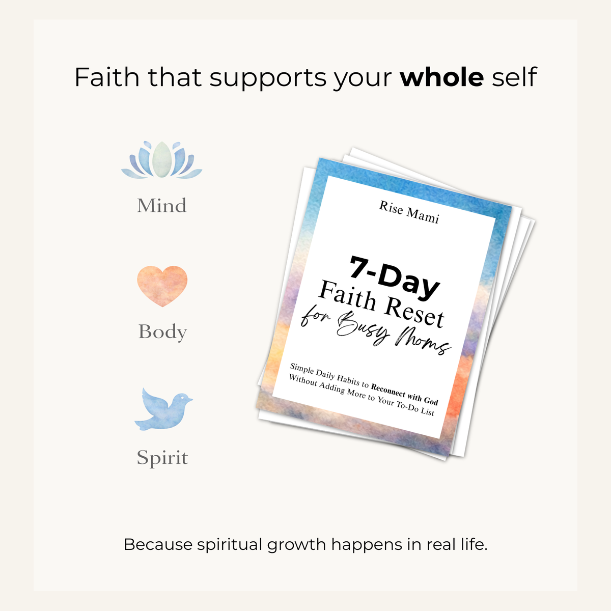 7-Day Faith Reset for Busy Moms | Simple Daily Habits to Reconnect with God