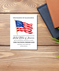 Pledge of Allegiance Poster – Civic Education & Classroom Learning Support