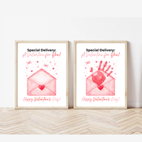 Special Delivery Valentine Handprint Craft | Valentine Envelope Printable Keepsake for Kids