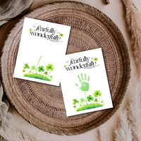 Fearfully and Wonderfully Made Handprint Craft Printable | Christian St. Patrick’s Day Keepsake Art | Psalm 139:14 Kids Activity PDF