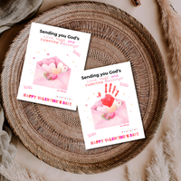 Christian Valentine Handprint Craft for Kids | God’s Love Valentine Blessings | Faith-Based Envelope Keepsake