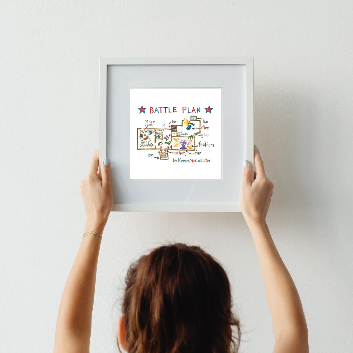Home Alone Battle Plan Printable Christmas Wall Art