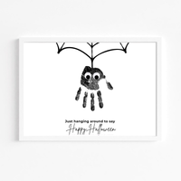 Halloween Spider Handprint Craft Bundle | Happy Halloween Spider Keepsake Printable | Preschool Halloween Activity | Daycare & Classroom Handprint Craft