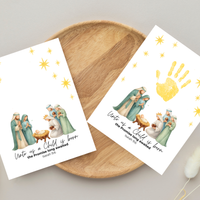 Three Wise Men Handprint Craft Printable | Christian Epiphany Activity | Isaiah 9:6 Bible Craft | Preschool Christmas Keepsake
