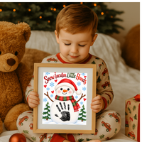 Snowman Handprint Craft | Snow-tacular Little Hands Christmas Printable for Kids