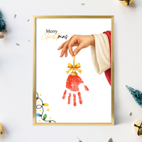 Jesus Christmas Handprint Craft for Kids | Christian Merry Christmas Keepsake | Faith-Based Preschool Activity