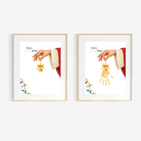 Jesus Christmas Handprint Craft for Kids | Christian Merry Christmas Keepsake | Faith-Based Preschool Activity