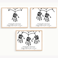Christian Halloween Spider Handprint Craft | God Made Spiders Printable for Kids Bundle