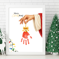 Jesus Christmas Handprint Craft for Kids | Christian Merry Christmas Keepsake | Faith-Based Preschool Activity