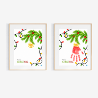 Christmas Bell Handprint Craft for Kids | Preschool & Toddler Christmas Keepsake Printable with Free Coloring Page