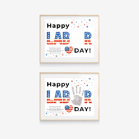 Christian Happy Labor Day Handprint Craft Printable | Faith Based Labor Day Activity | Preschool Sunday School Keepsake