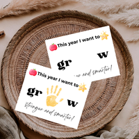 First Day of School Handprint Craft Printable | “This Year I Want to Grow” Keepsake | Back to School Activity for Kids | Preschool Kindergarten Craft