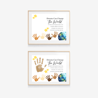 Martin Luther King Jr. Handprint Craft for Kids | MLK Day Diversity & Kindness Printable Activity
