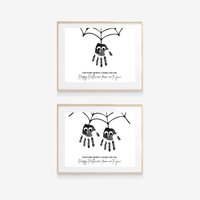 Christian Halloween Spider Handprint Craft | God Made Spiders Printable for Kids Bundle