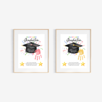 Daycare Graduation Handprint Craft Printable, Daycare Graduation Keepsake, Daycare Graduation Activity for Kids, End of Year Printable, Instant Download