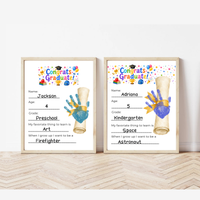 Graduation Interview Printable for Kids, Preschool & Kindergarten Graduation Keepsake, End of Year Memory Craft, Instant Download
