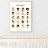 Spanish Feelings & Calming Techniques Digital Print Set of 2 | SEL Classroom Wall Art Printable | Social Emotional Learning Calm Down Corner | Instant Download Bundle