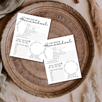 Minimalist First & Last Day of Homeschool Printable | Homeschool Interview Worksheet | Homeschool Memory Book | School Year Keepsake