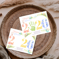 Happy Easter 2026 Handprint Craft Printable for Kids | Easter Keepsake Art | 2026 Easter PDF