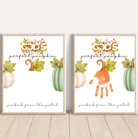 God’s Perfect Pumpkin Handprint Craft Printable | Christian Fall Keepsake | Pumpkin Handprint Activity for Kids | Preschool & Sunday School Craft
