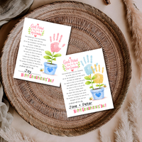Grandma Grandparents Day Handprint Craft for Kids | God Picked You to Be My Grandma Christian Keepsake