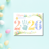 Easter 2026 Handprint Craft Printable | Happy Easter Keepsake | Kids Easter Art PDF