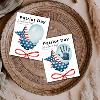 Patriot Day Balloons Handprint Craft for Kids | September 11th Preschool 9/11 Remembrance Activity & Keepsake