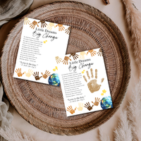 Martin Luther King Jr. Handprint Craft for Kids | MLK Day Little Dreams Big Change Printable Activity