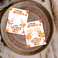 Fall Handprint Craft for Kids | I’m So Special Even Leaves Fall for Me | Autumn Preschool Keepsake