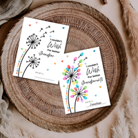 Grandparents Day Fingerprint Craft for Kids | I Couldn’t Wish for Better Grandparents Printable | Dandelion Keepsake