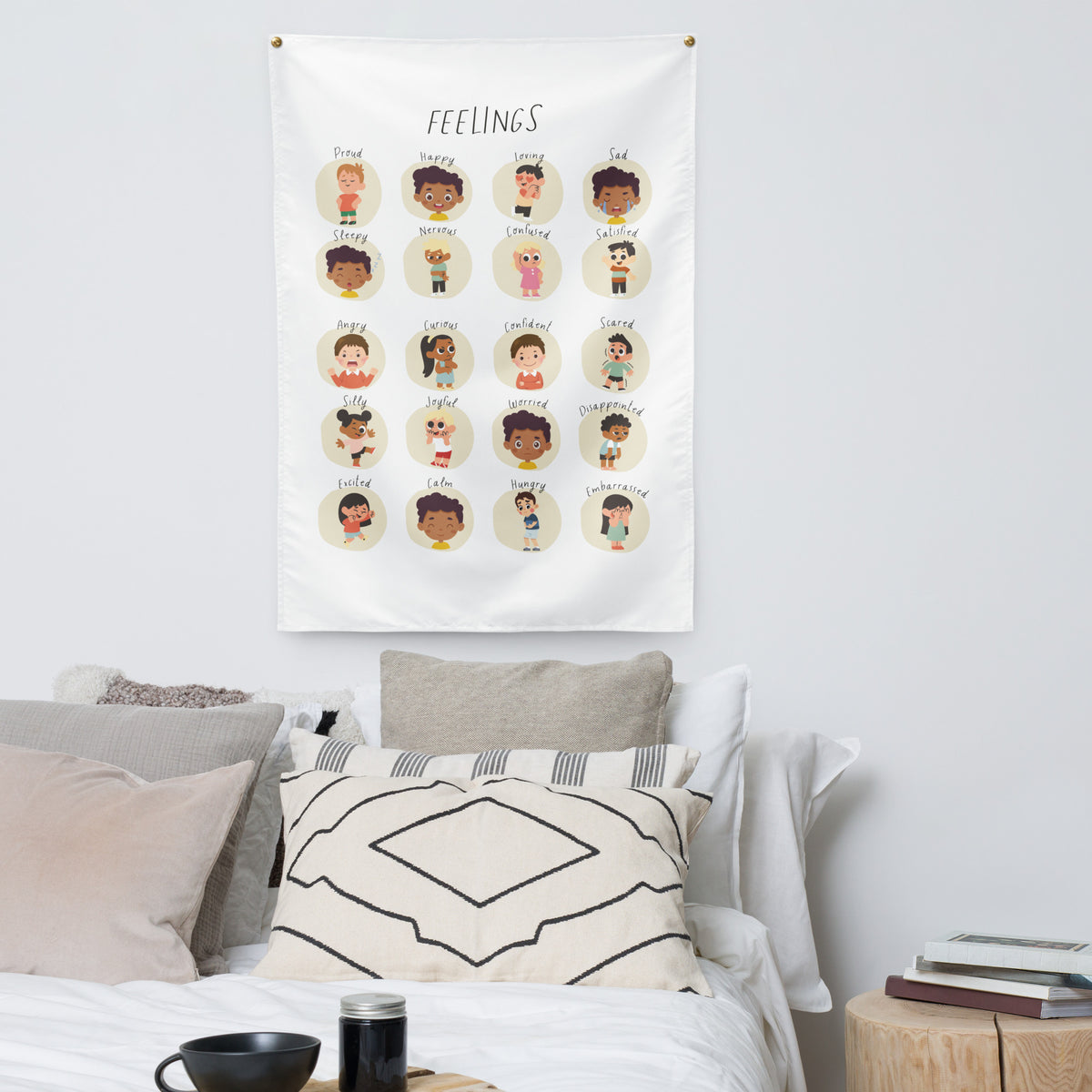 Feelings Wall Tapestry – Emotional Awareness & Social-Emotional Learning Support