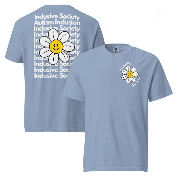 Inclusive Society Autism Awareness Shirt | Daisy Graphic Inclusion Tee