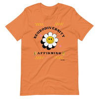 "Neurodiversity Affirming" T-Shirt Black Artwork