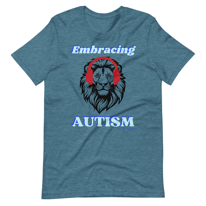 "Embracing Autism" Lion T-shirt