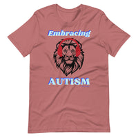 "Embracing Autism" Lion T-shirt