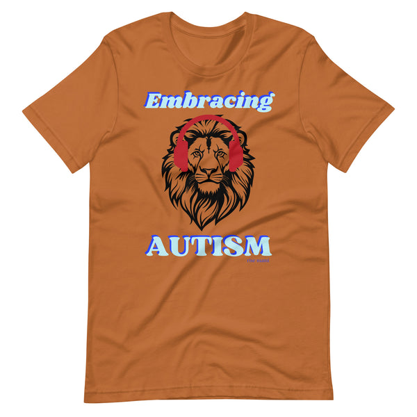 "Embracing Autism" Lion T-shirt