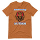 "Embracing Autism" Lion T-shirt
