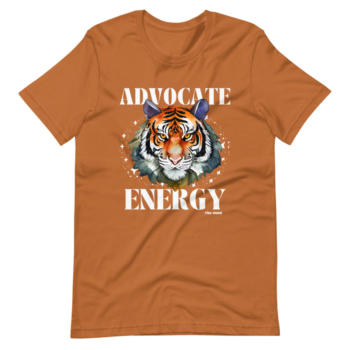 "Advocate Energy" Tiger T-Shirt